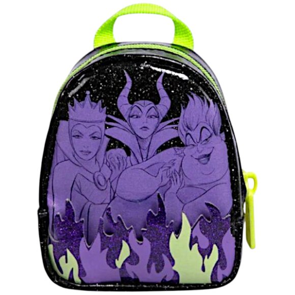 Real Littles Disney Villains Glow in the Dark Mini Backpack Stationery Set, S7 - Picture 2 of 6